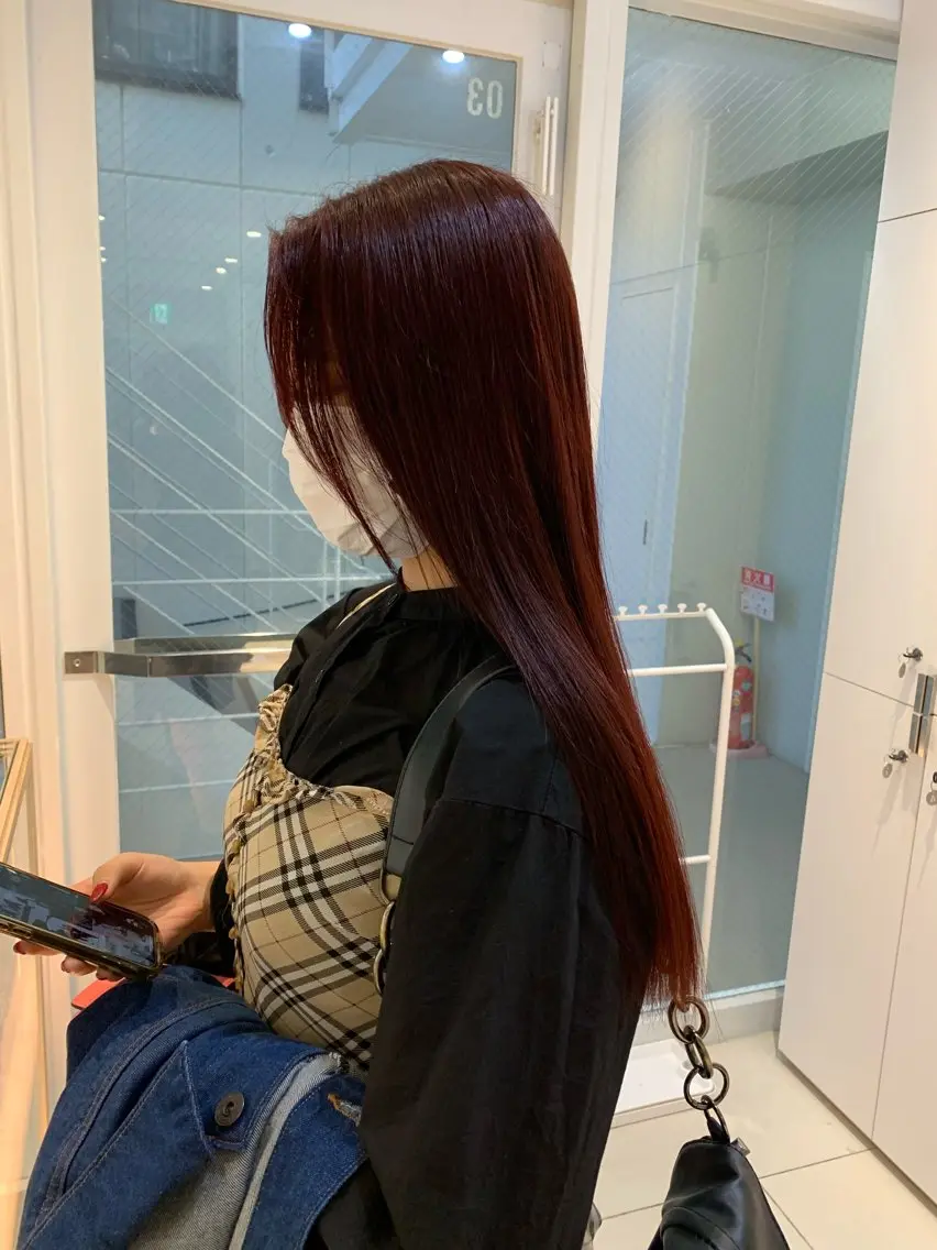 ロング カラー ヘアアレンジ ブリーチ ダブルカラー ブリーチなしカラー stylist ◎RUKI.のヘアスタイル