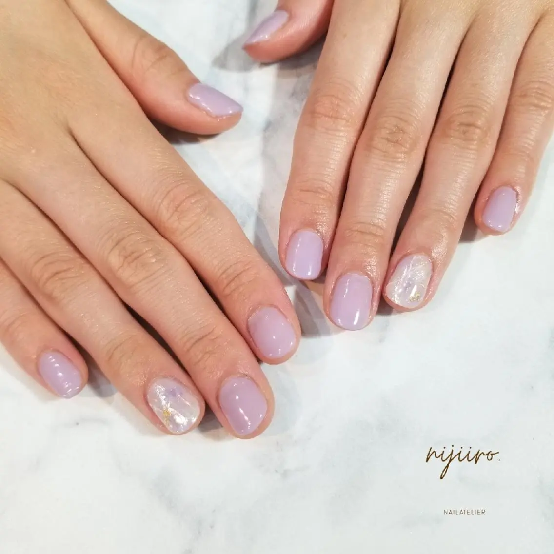 ネイル ハンドネイル nijiiro🌈 サトウのネイルデザイン