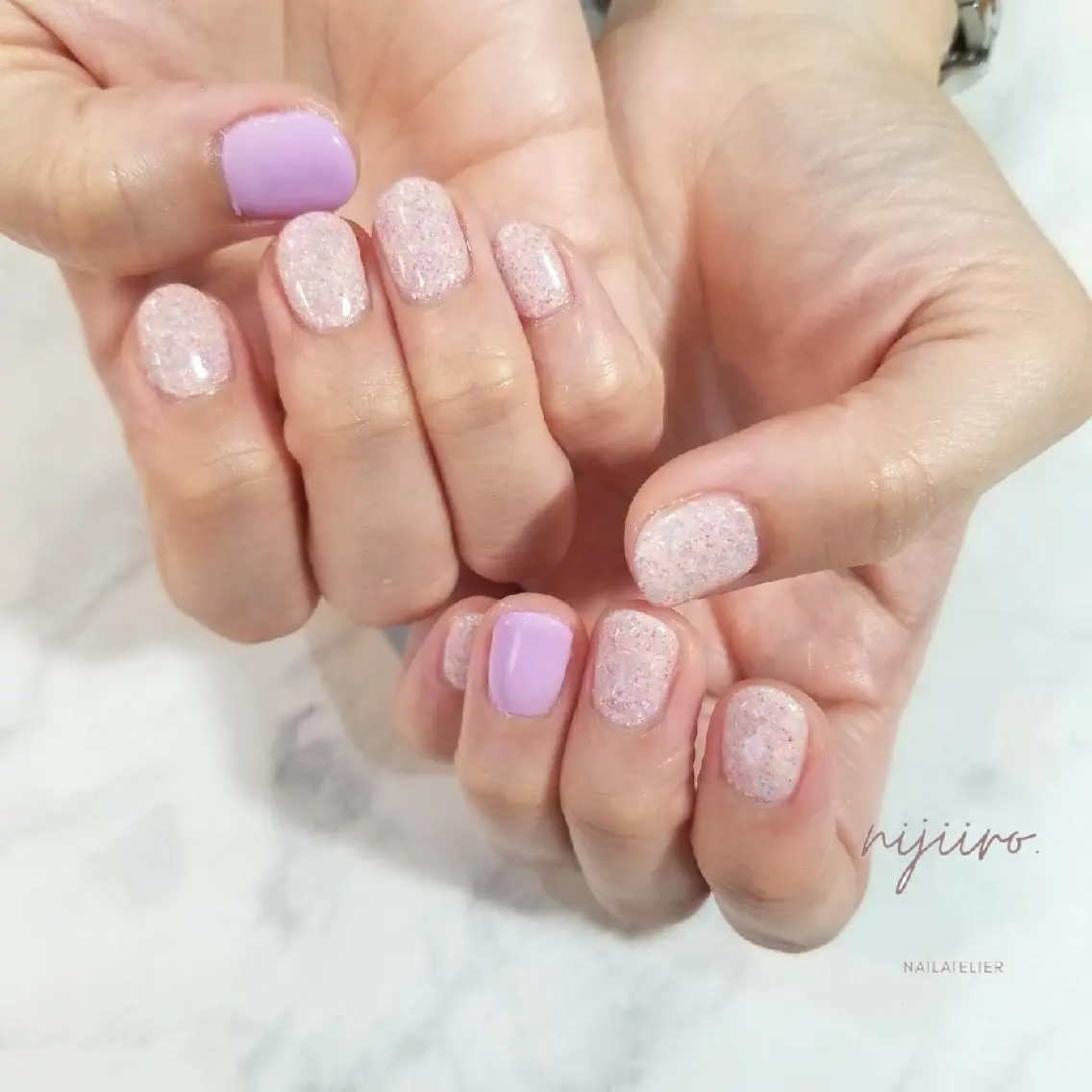 ネイル ハンドネイル nijiiro🌈 サトウのネイルデザイン