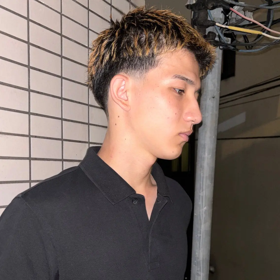 メンズベリーショート+クイックトリートメントの写真