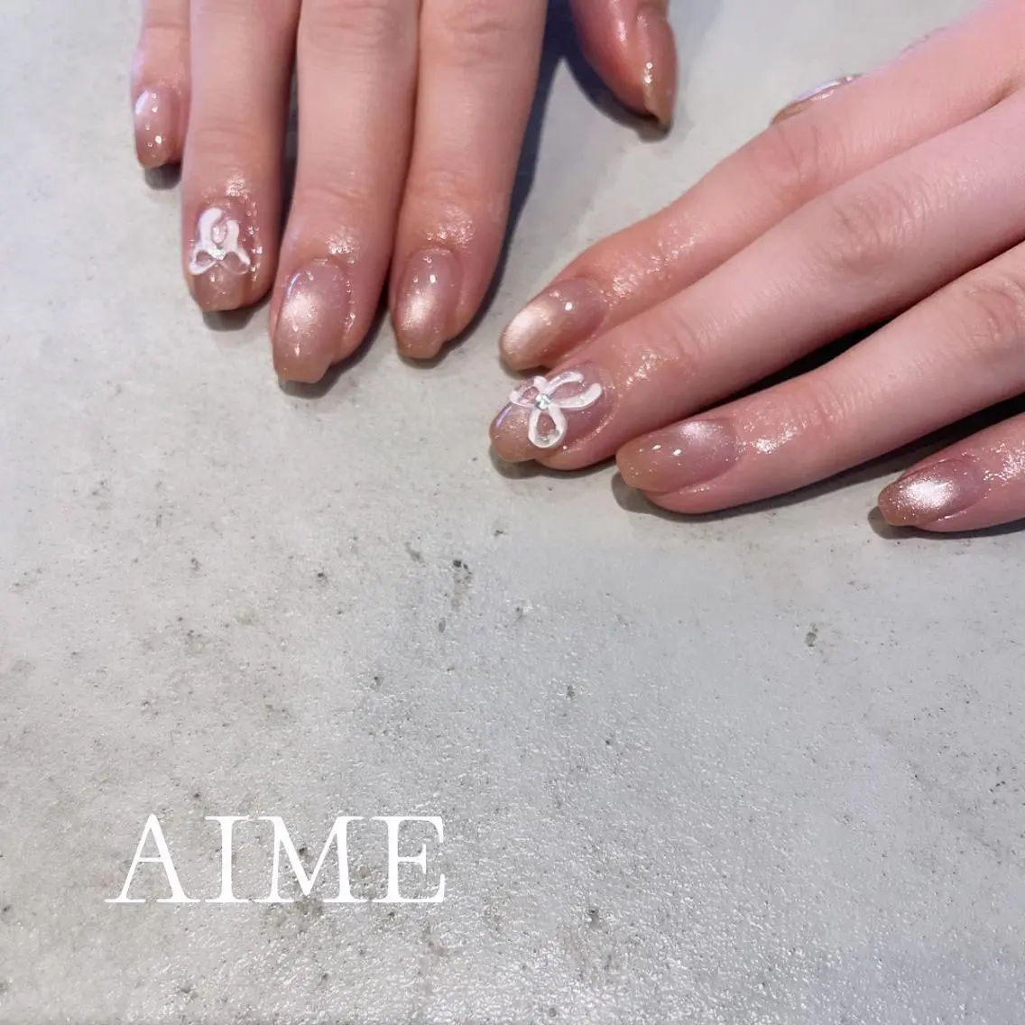 ネイル アートネイル ハンドネイル AIME （momo）のネイルデザイン