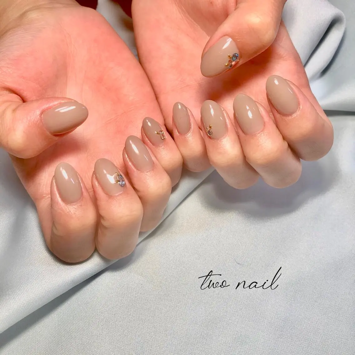 ネイル アートネイル フットネイル ハート ニュアンスネイル ホワイト ハンドネイル two nailのネイルデザイン