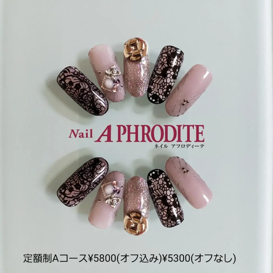 ネイル 持ち込み ニュアンスネイル ハンドネイル Nail Aphroditeのネイルデザイン