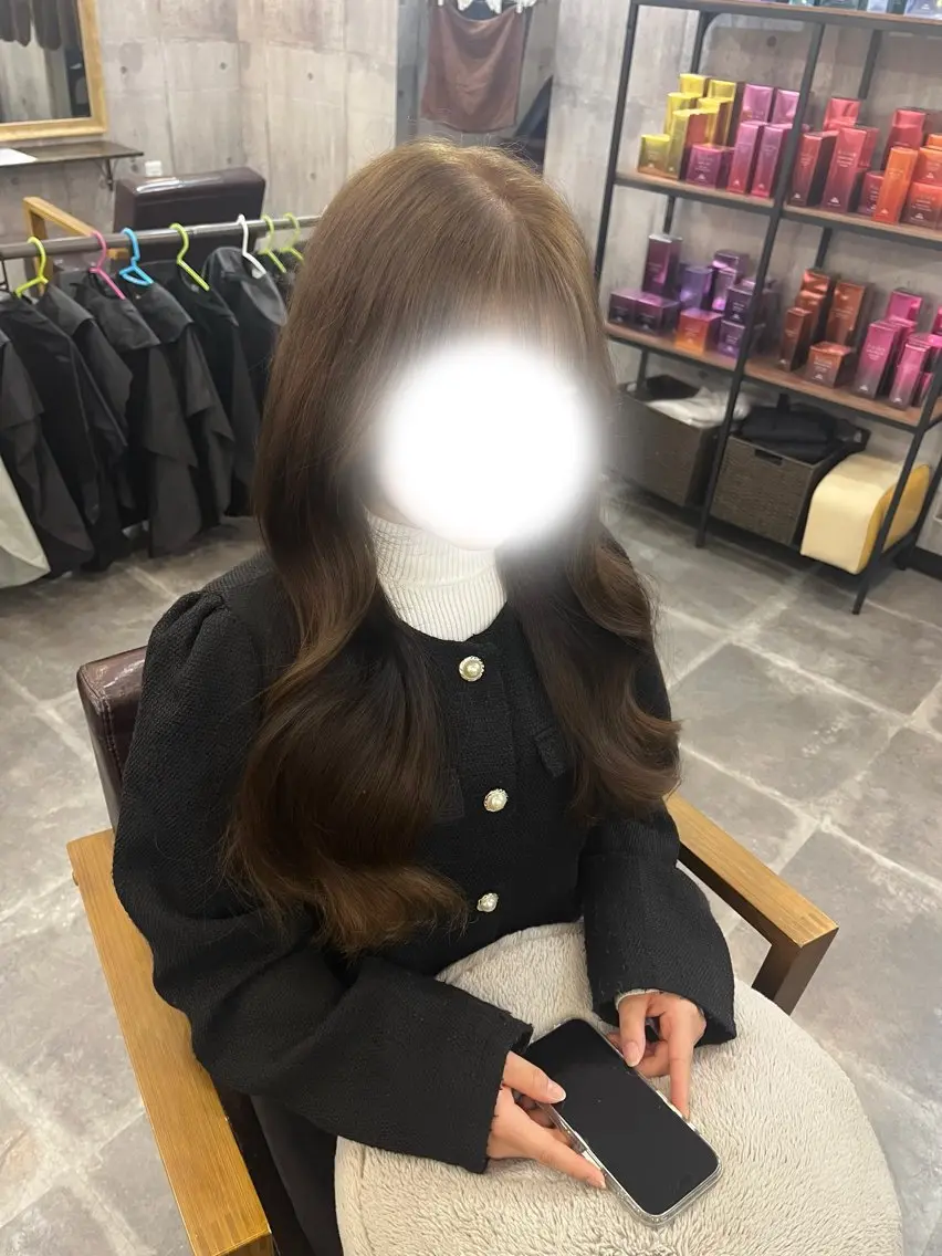 カラー 🤍 arisa🤍のヘアスタイル