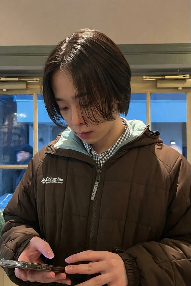Mens cut shampooの写真