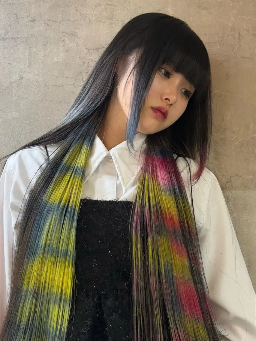 フルブリーチ+デザインカラーの写真