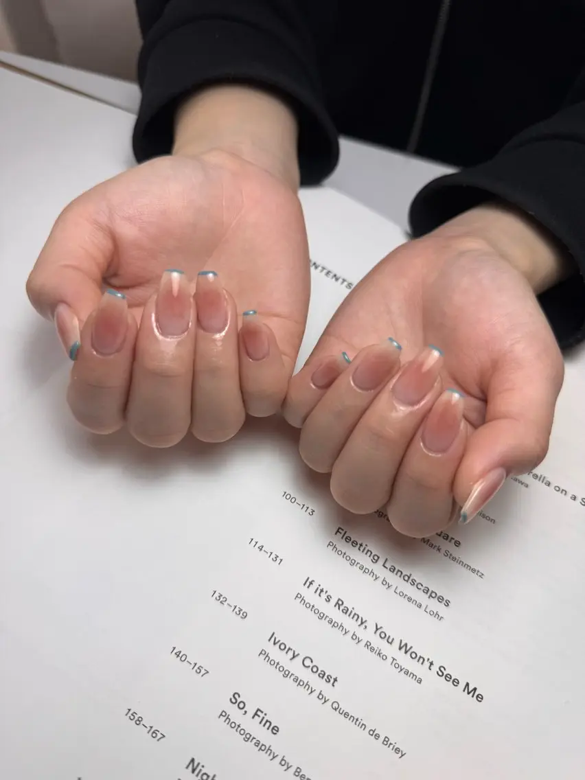 ネイル チークネイル ハンドネイル 白日-hakubi nail-のネイルデザイン
