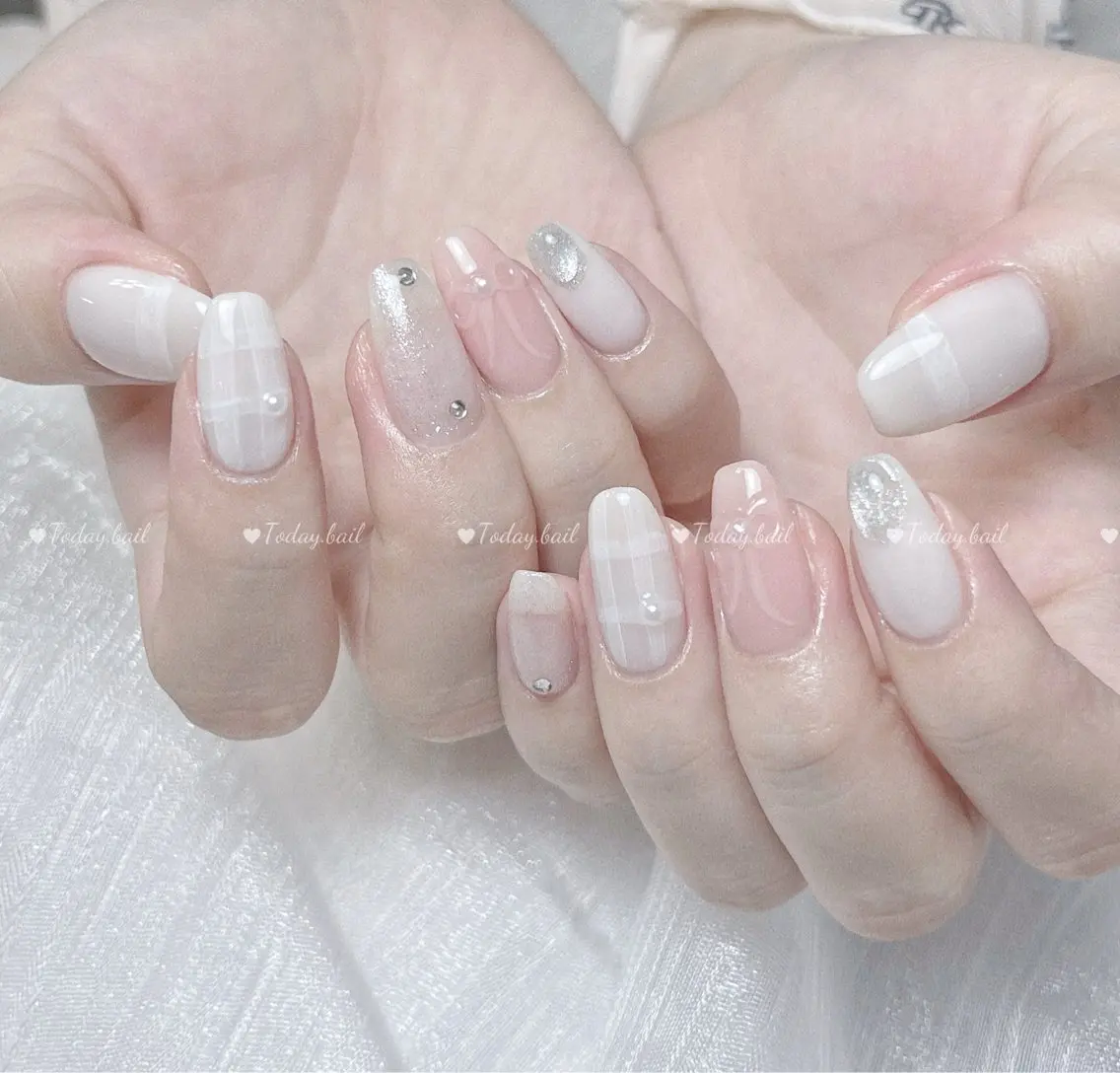 ネイル ハンドネイル 🎀Today nail💅のネイルデザイン