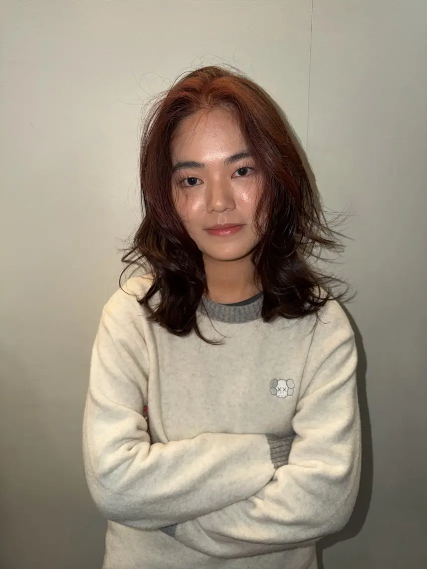 ミディアム 🫧カラーモデル募集 🫧Hiyuのヘアスタイル