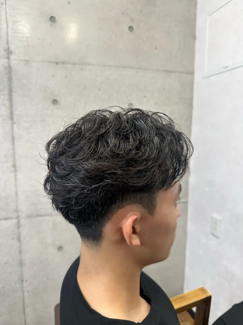 ショート パーマ メンズ Raimu /パーマ/横浜のヘアスタイル