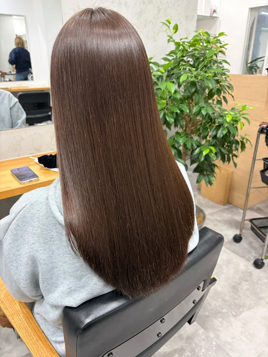 ロング カラー カット ヘアカラー トリートメント hoNua. ＊Ruri＊のヘアスタイル