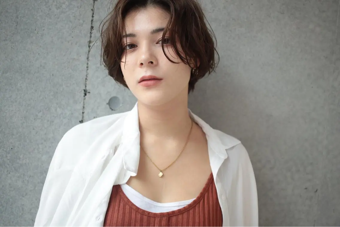 ショート カット ヘアカラー トリートメント ヘアセット Rico OFFICIALのヘアスタイル