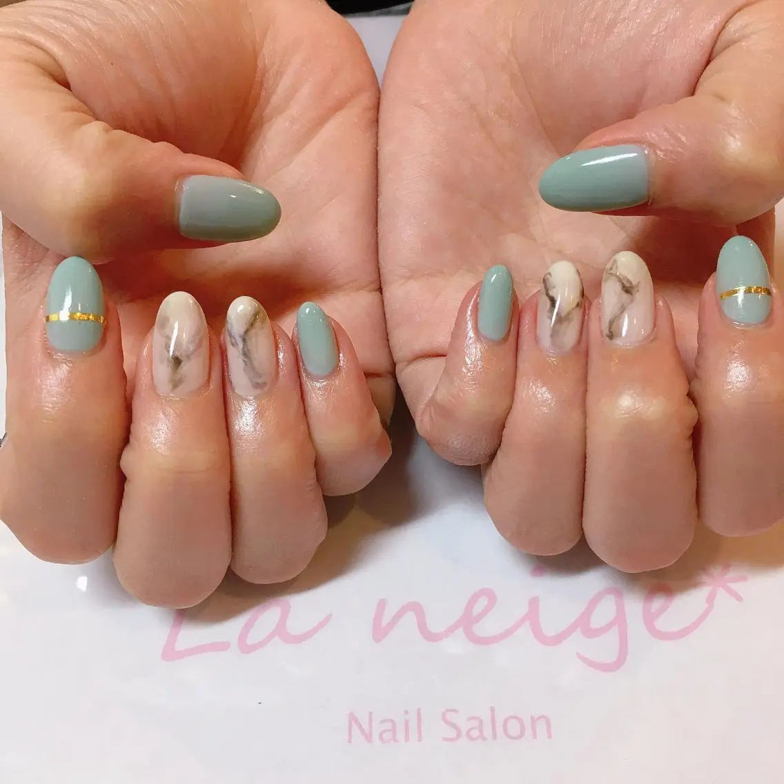 ネイル La neige* yuki 🐩🌙のネイルデザイン