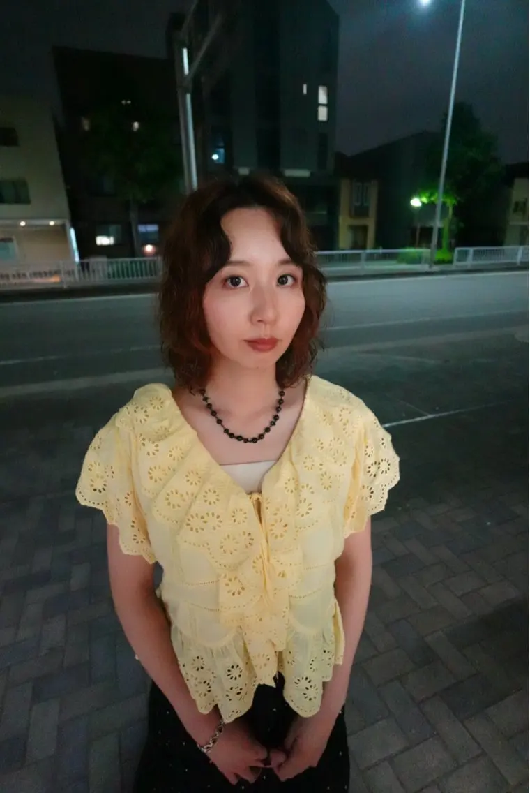 ミディアム パーマ 石田 俊介のヘアスタイル