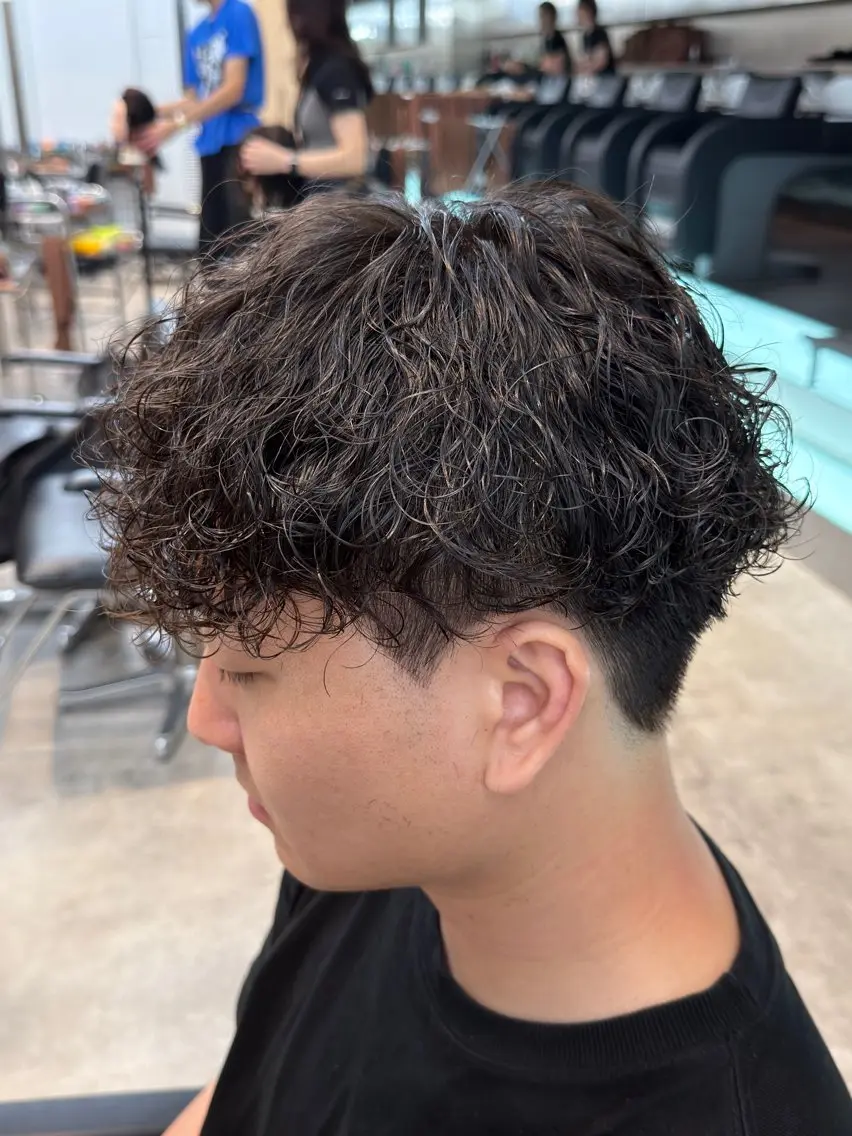 ショート パーマ カット パーマ fifth 児玉達哉 当日予約🙆のヘアスタイル
