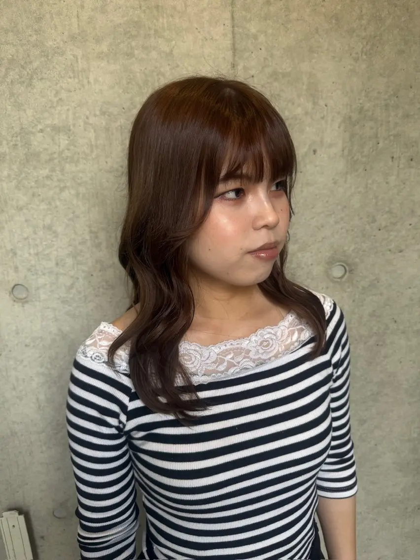 カラー さくら ⭐️ダブルカラーのヘアスタイル