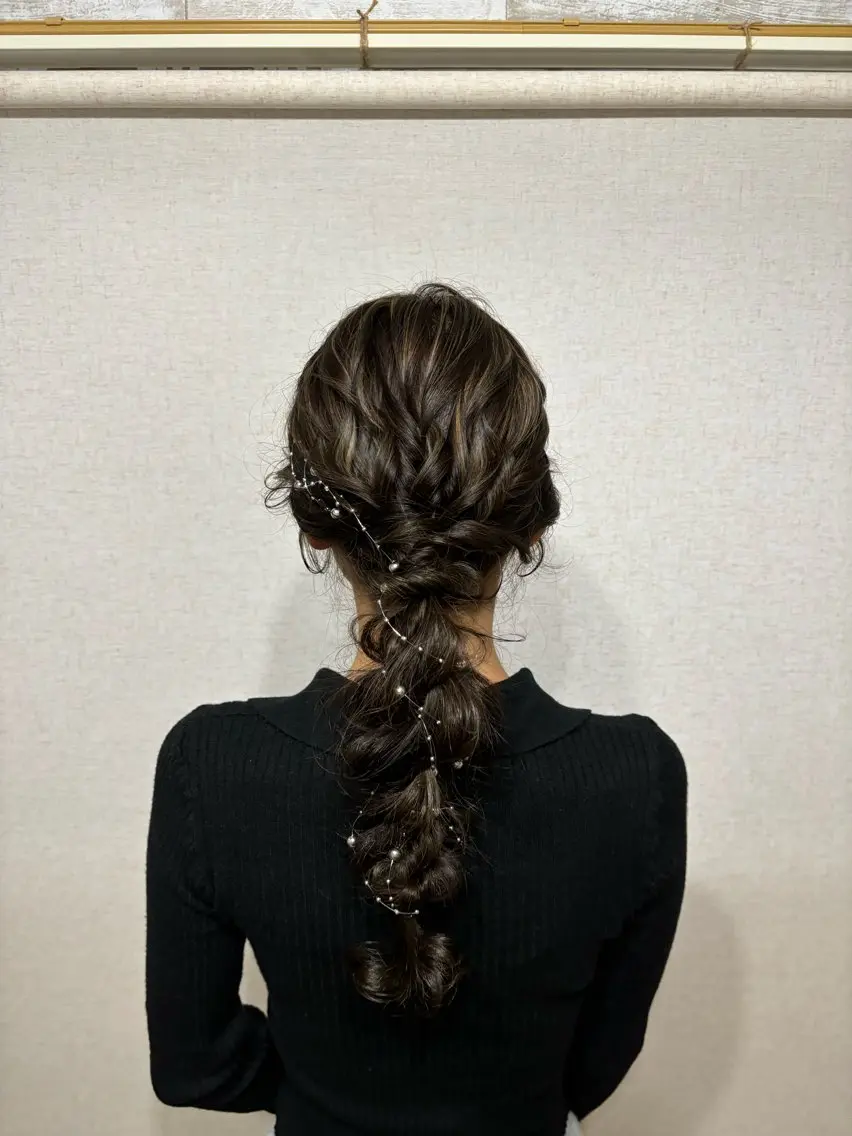 ヘアアレンジ ヘアセット hair salon【クラン】のヘアスタイル