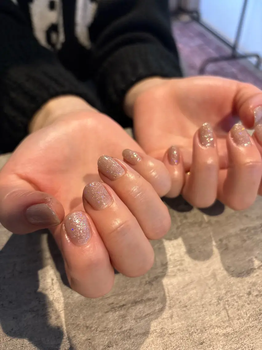 ネイル フラッシュネイル private HUE.kのネイルデザイン