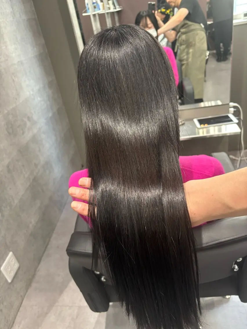 酸性ストレート 髪質改善のヘアスタイル