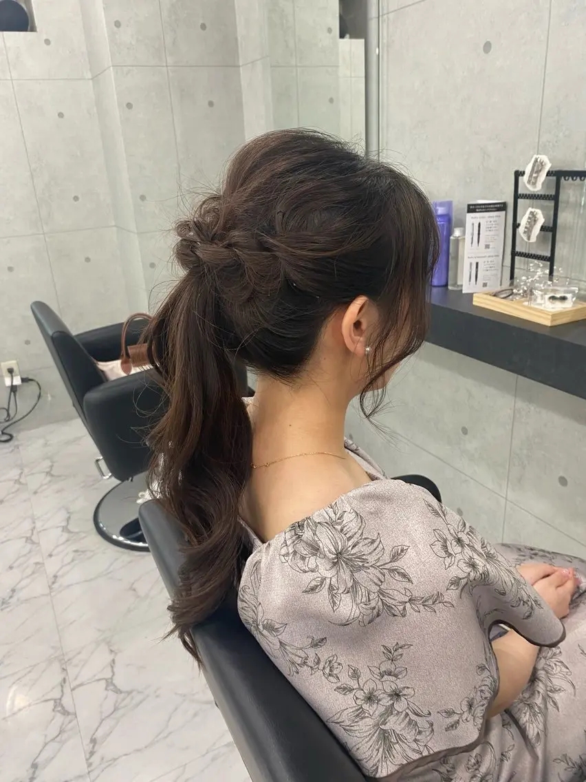 ヘアアレンジ Endearing 🌟銀座のヘアスタイル
