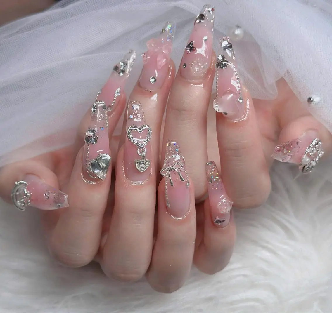 ネイル オーロラネイル フレンチネイル ジェルネイル ハロウィン 韓国ネイル ハンドネイル H.baby Nail Salonのネイルデザイン