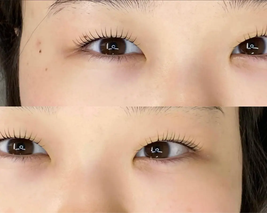 マツエク・マツパ 一重×まつ毛パーマ マツパ waka eyelashのマツエク・マツパデザイン