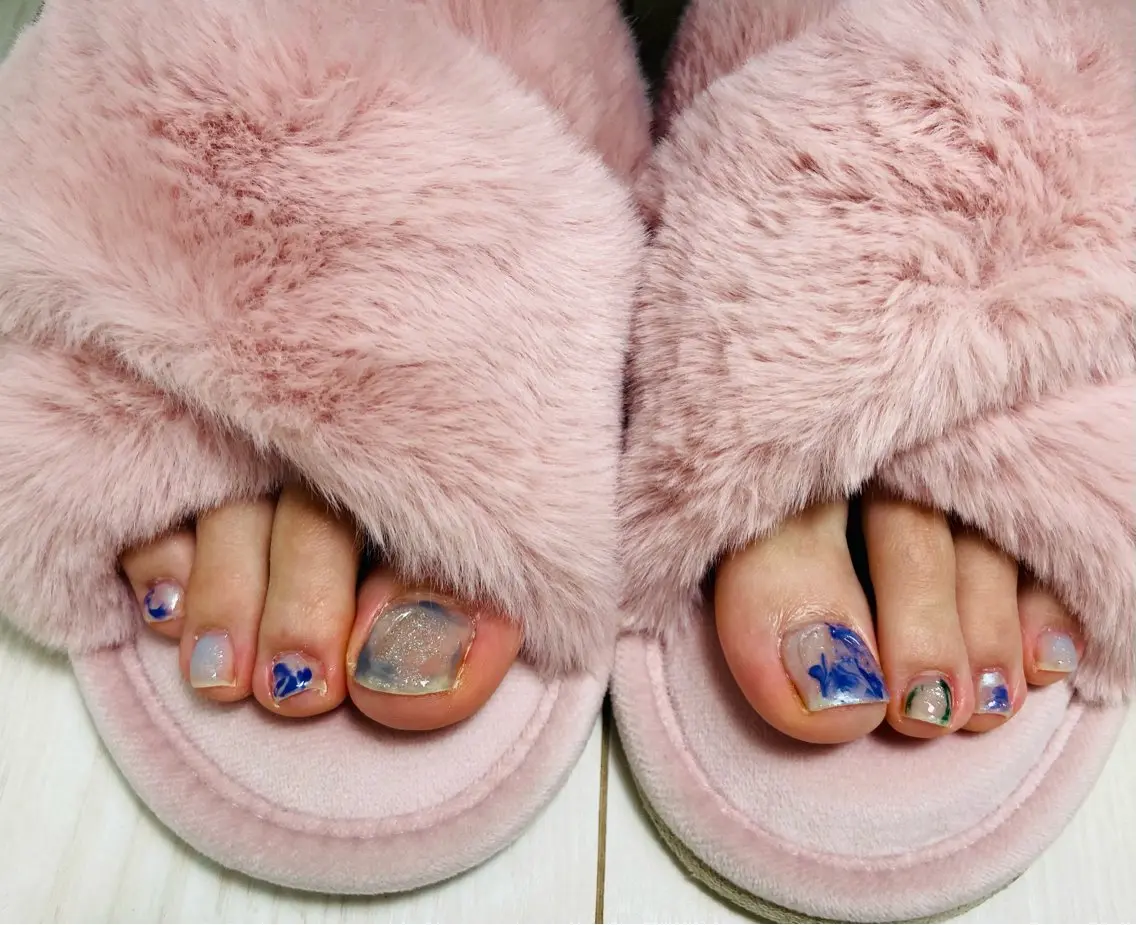 ネイル ニュアンスネイル A-nail 閉店のネイルデザイン