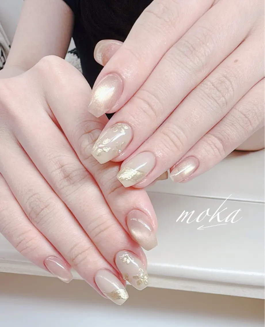 ネイル ハンドネイル ハンドケア 胡蝶蘭レディースサロ ンNailMOKAのネイルデザイン