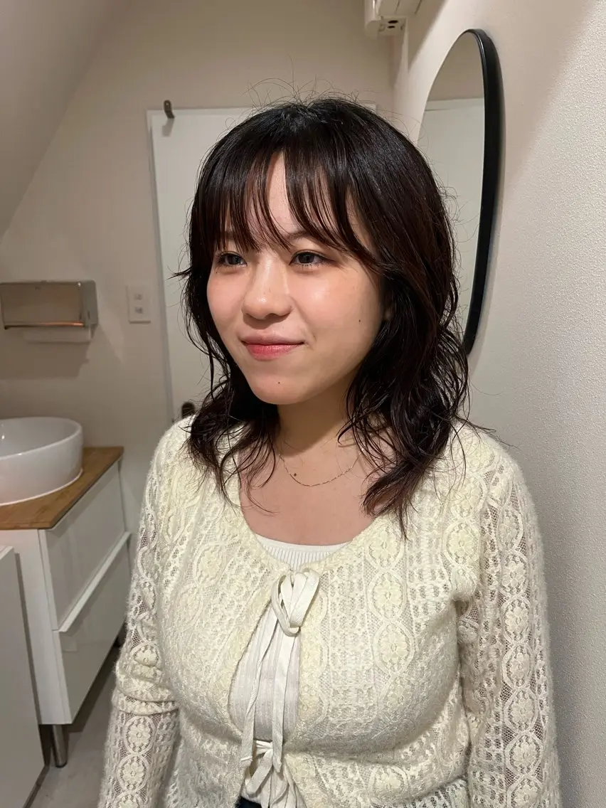 ミディアム パーマ nishi fuyumiのその他イメージ