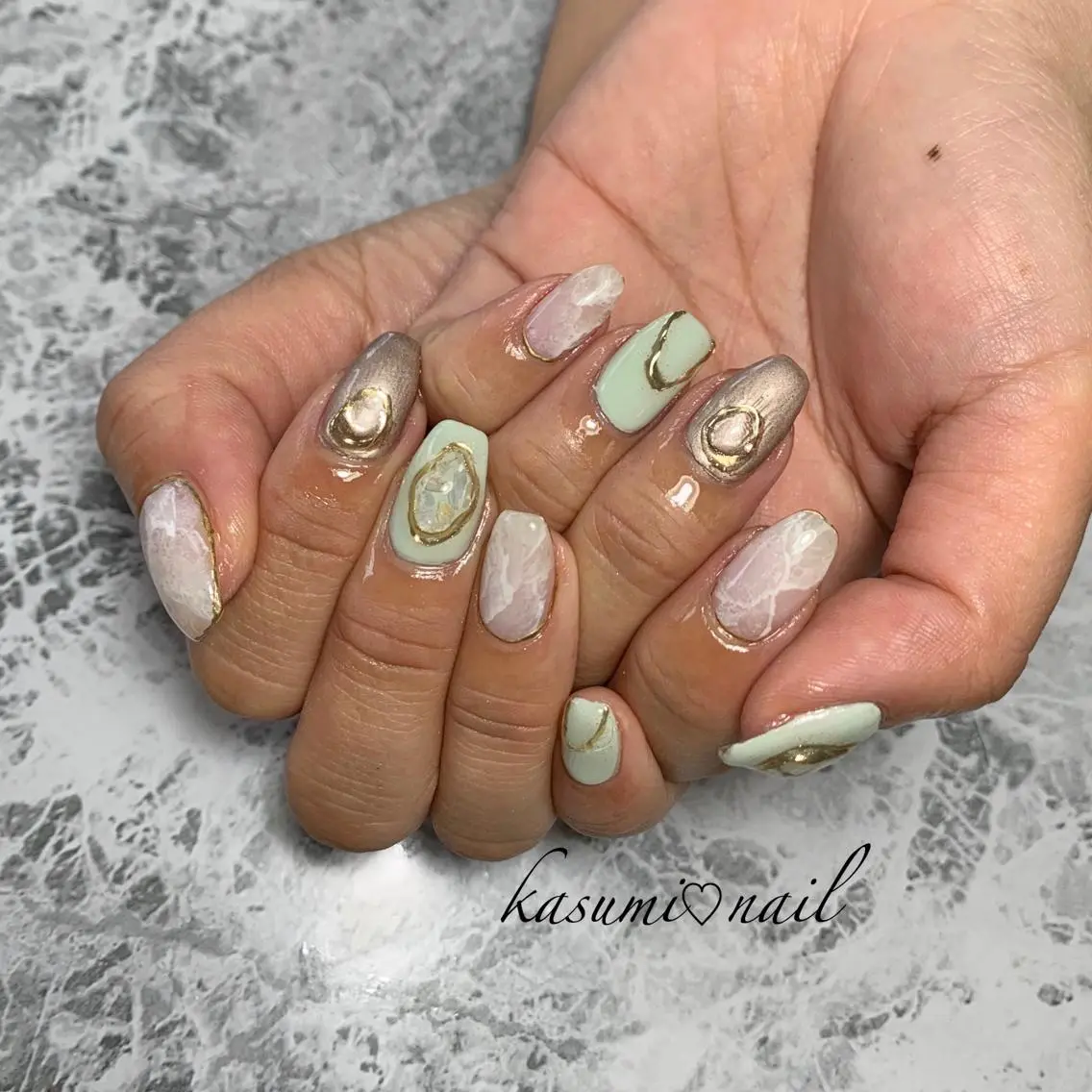 ネイル KASUMI♡ Nailのネイルデザイン
