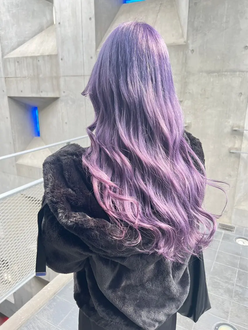 ロング 京都駅ハイトーン特化 /GAKUTOのヘアスタイル