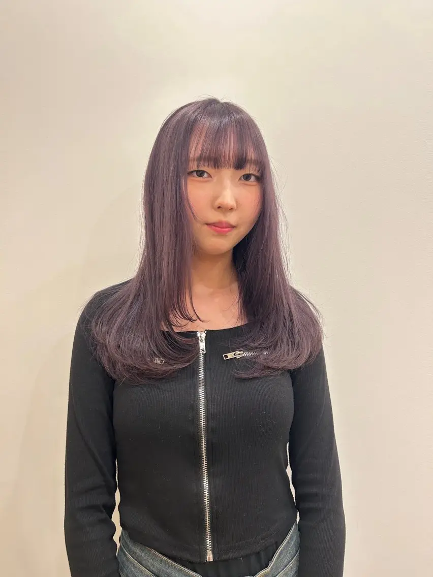ロング ヘアカラー hair&eye🎀 /momoKaのヘアスタイル