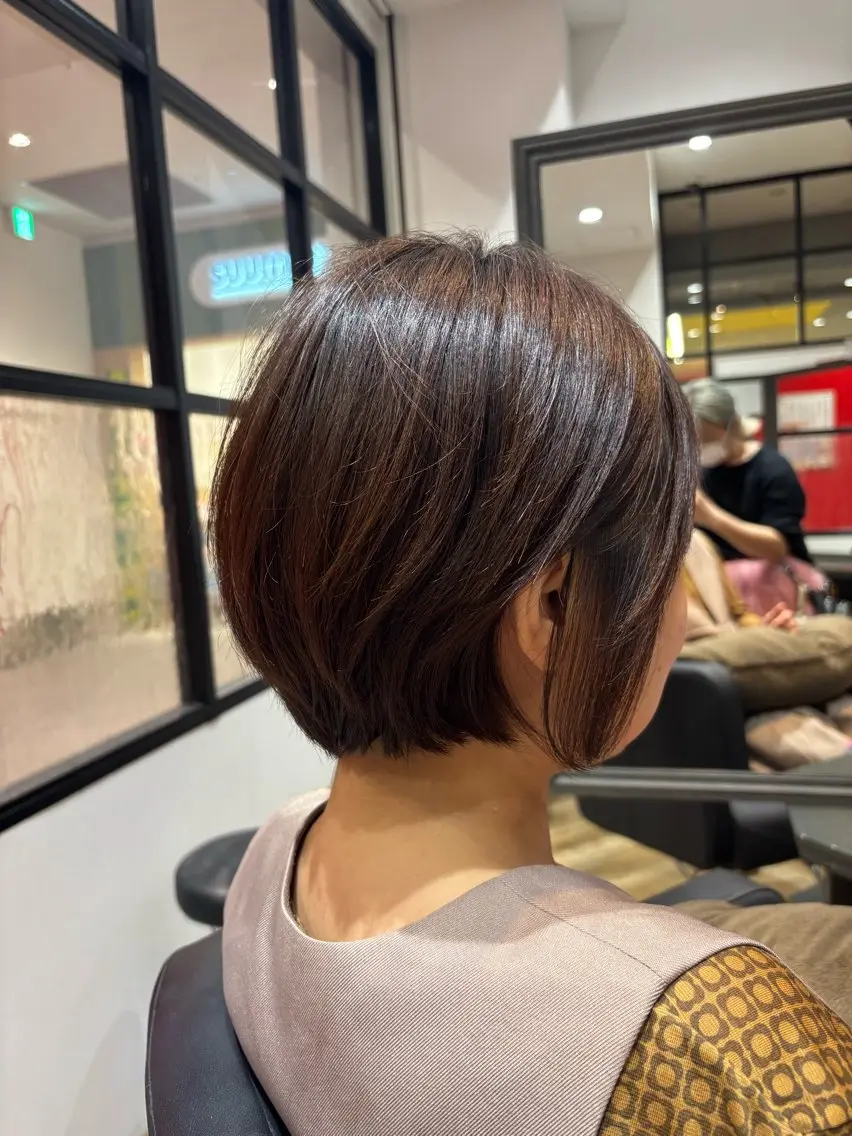 ショート 《ショートモデル》 服部未夢のヘアスタイル