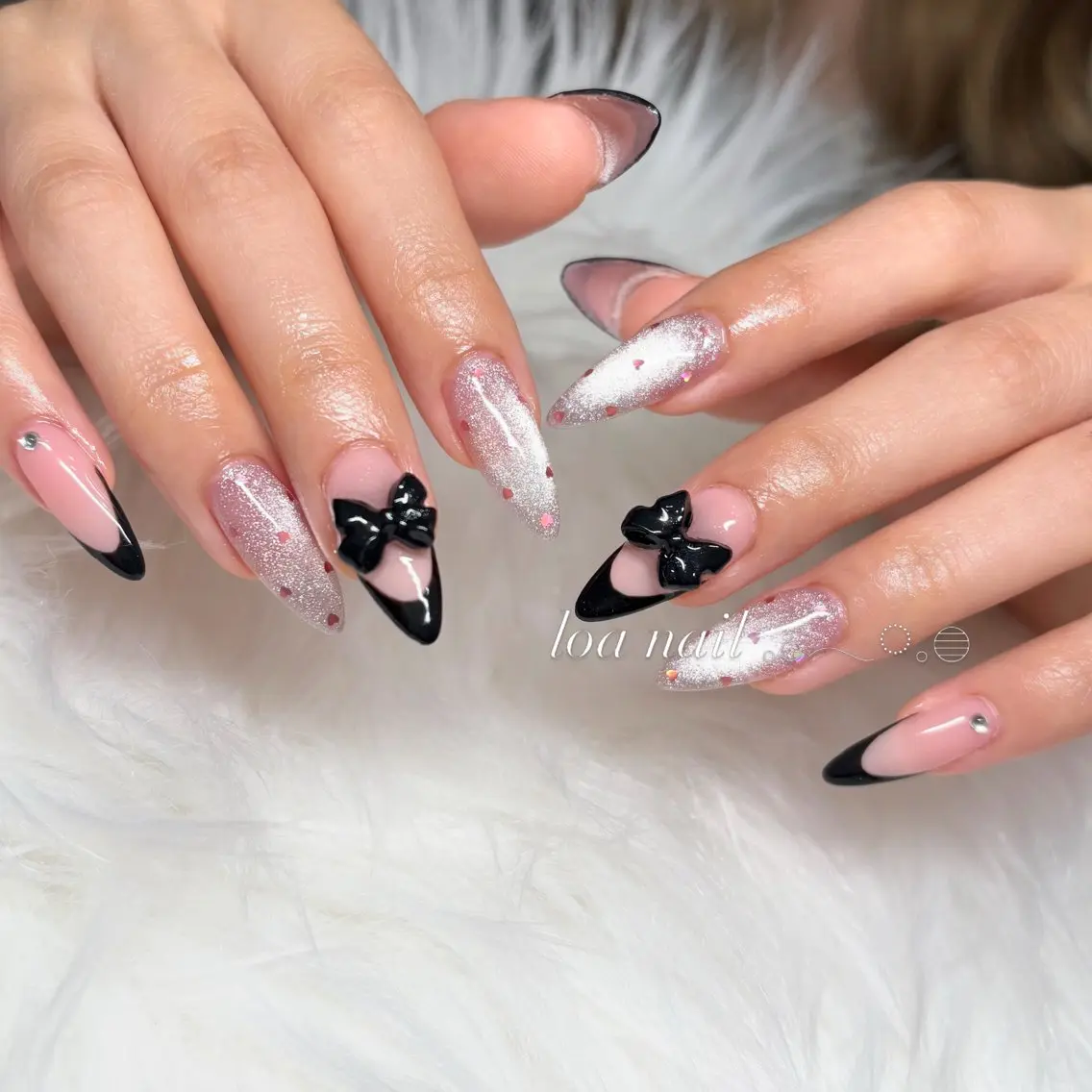 ネイル ワンホンネイル ハンドネイル loa nailのネイルデザイン