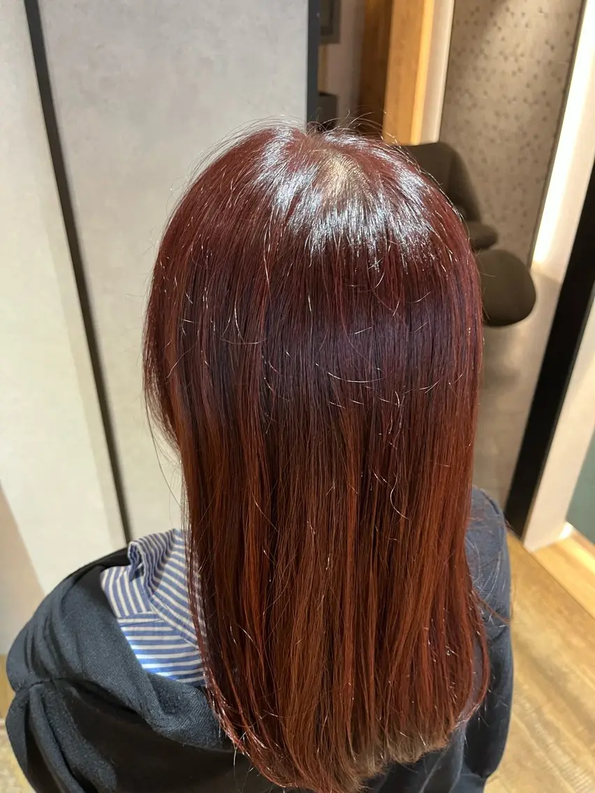 カラー 透明感/ 艶カラーイブキ💫のヘアスタイル