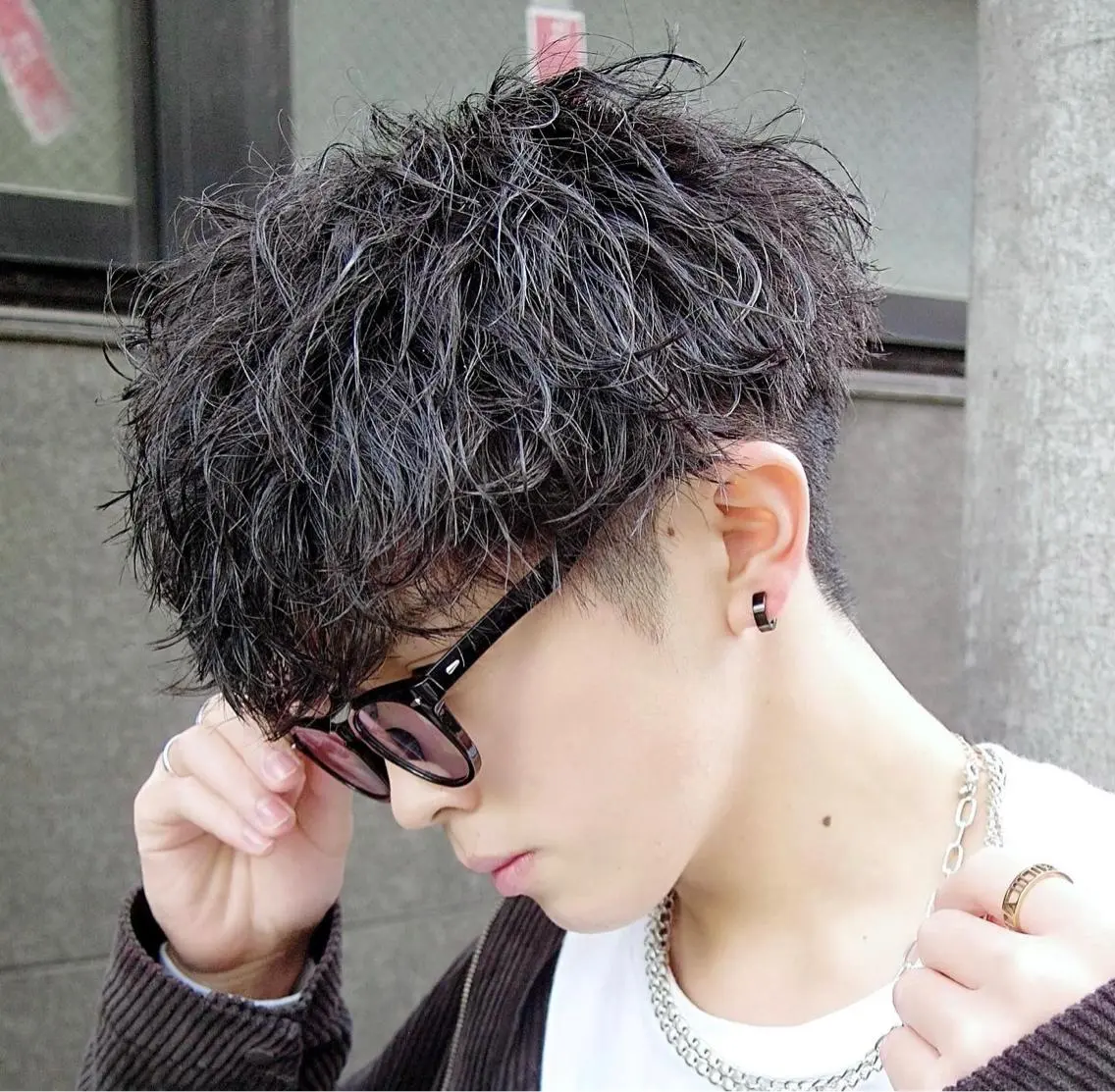 パーマ メンズ トレンドパーマ‼️ NAOKI💥のヘアスタイル