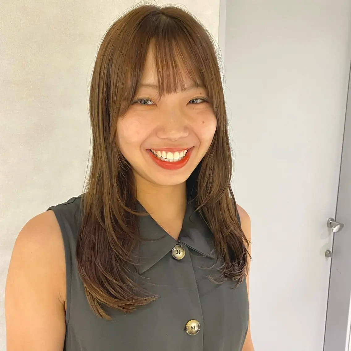 ロング 西梅田 トウマ モデル募集中‼️のヘアスタイル