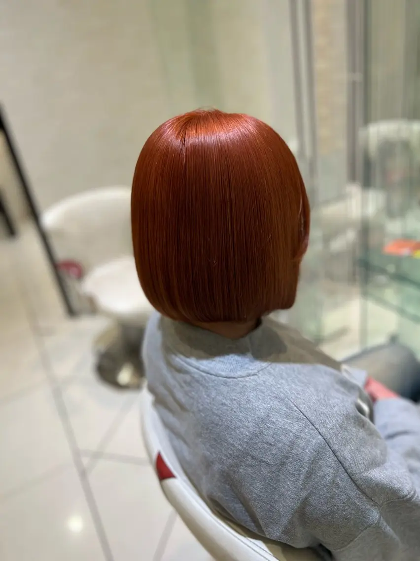 ミディアム カラー バレイヤージュ ブリーチ ケアブリーチ 透明感カラー デザインカラー カット ヘアカラー 髪質改善×ハイトーン ✨倉持のヘアスタイル