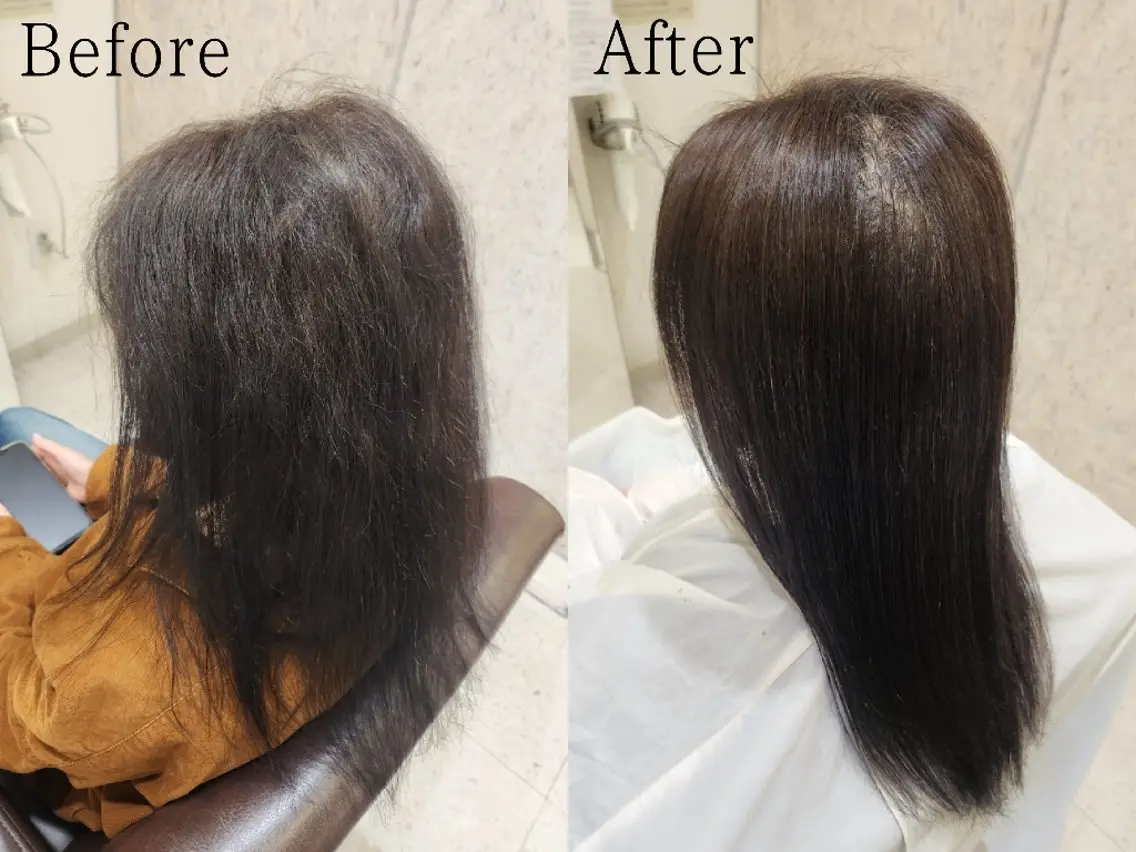 津波古 杏純のヘアスタイル