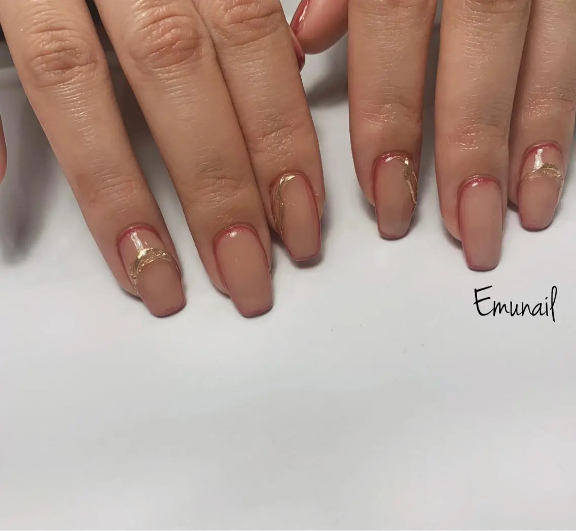 ネイル ハンドネイル Emu Nailのネイルデザイン
