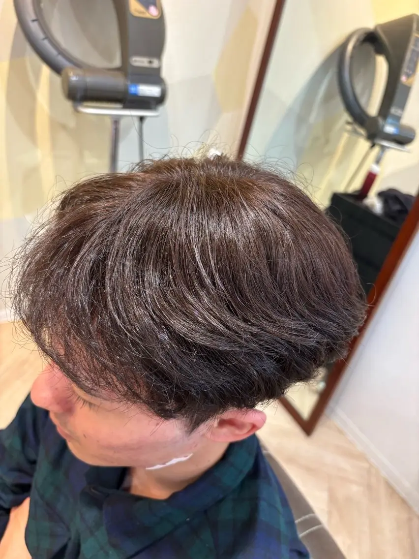 カラー メンズ 村上 斗玖亜のヘアスタイル