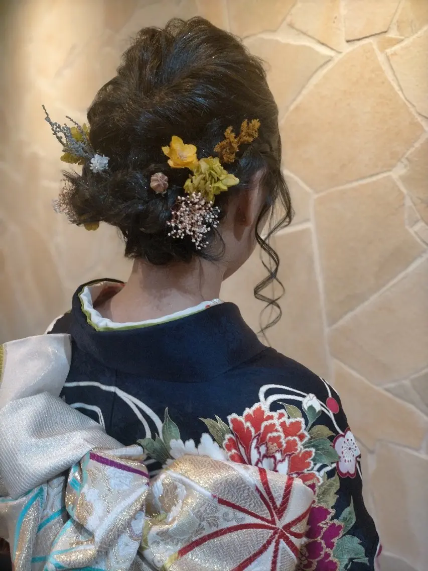 ヘアセットの写真