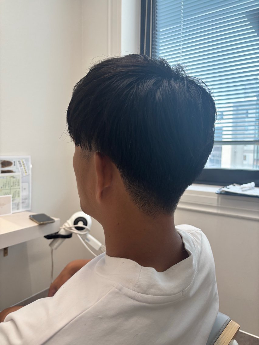 メンズカット+2stepトリートメント(Refa ウルトラファインバブル付)の写真