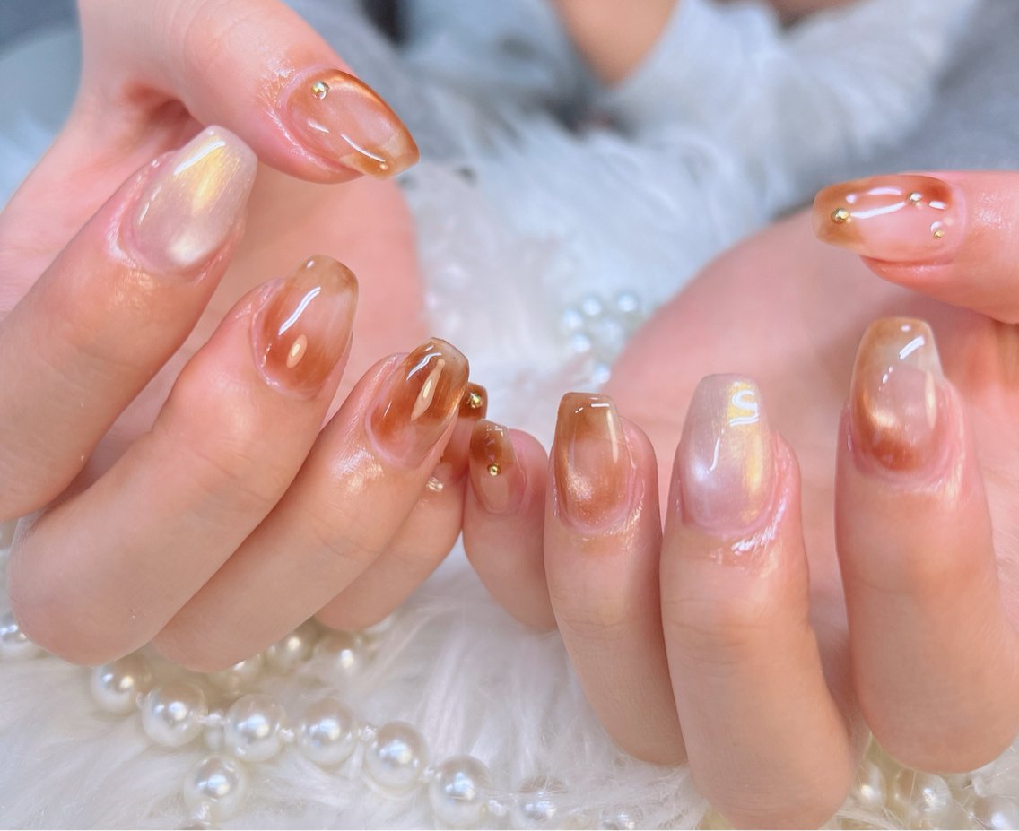ネイル ニュアンスネイル ハンドネイル Lee _nailのネイルデザイン