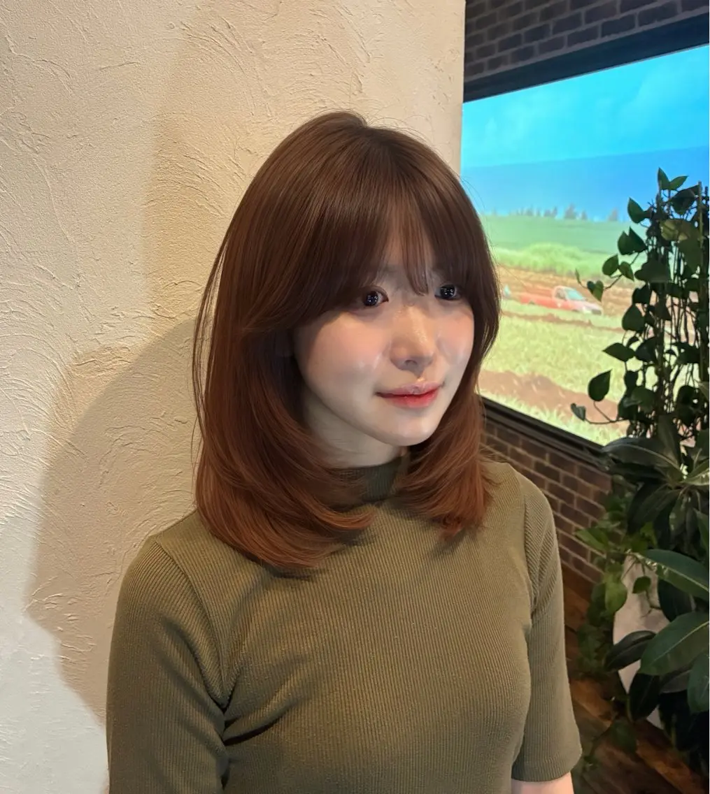 ミディアム カット トリートメント Rechal🌙 yuuのヘアスタイル