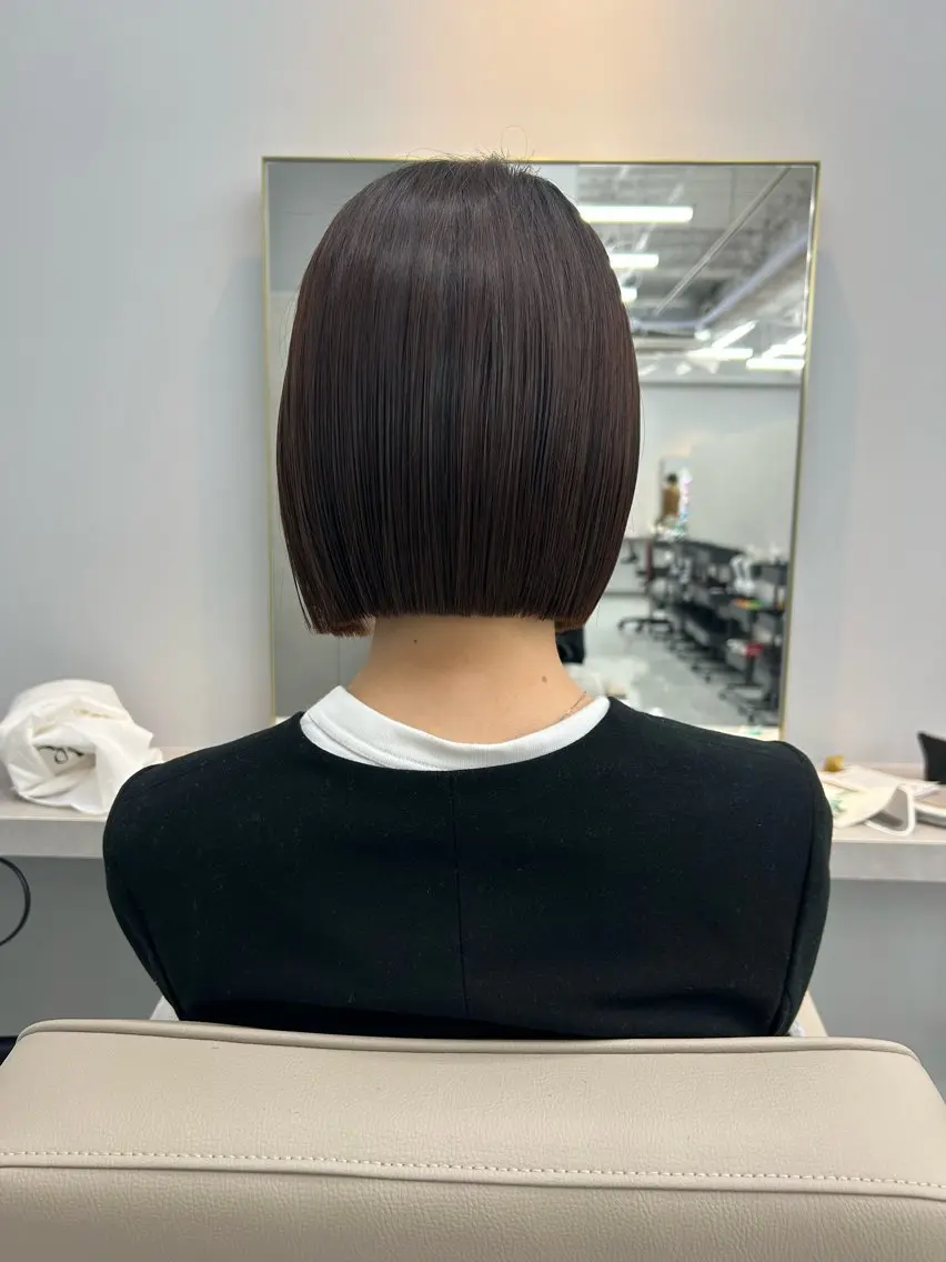 ショート カラー カット トリートメント 山﨑 燦人のヘアスタイル