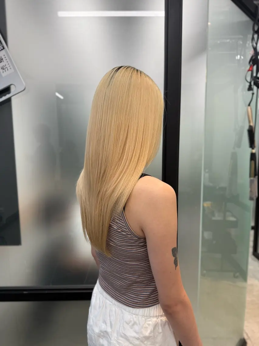 ロング マツザキ 美髪のヘアスタイル