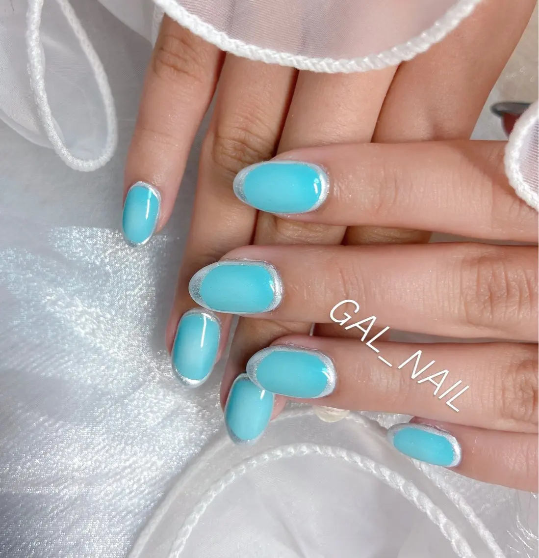 ネイル チークネイル ハンドネイル GAL_NAIL Miraiのネイルデザイン