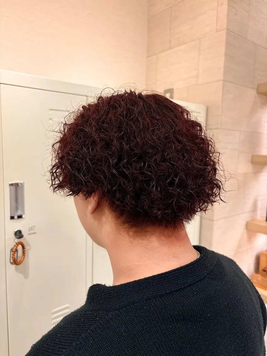 カラー パーマ ヘアカラー Maito/下通 ／格安/透明感✨のヘアスタイル