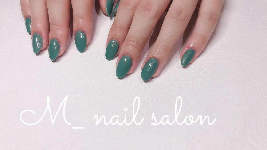 ネイル ワンカラーネイル M_ nail salonのネイルデザイン